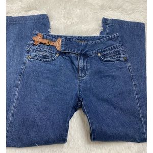 Ralph Lauren 100% cotton jeans Size 2 straight leg